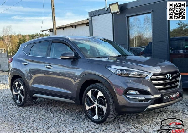 Hyundai Tucson cena 78900 przebieg: 139875, rok produkcji 2016 z Krośniewice małe 704
